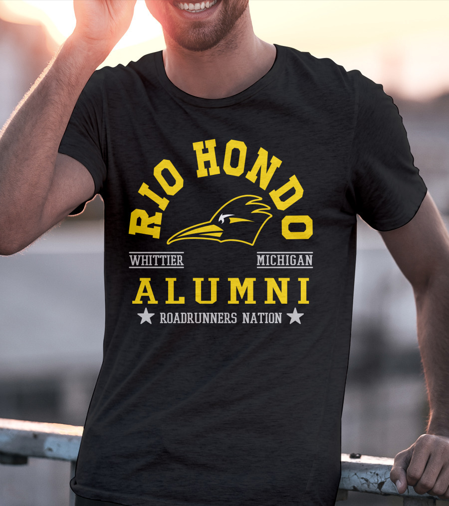 Rio Hondo Alumni Roadrunners Nation Whittier Michigan T-Shirt