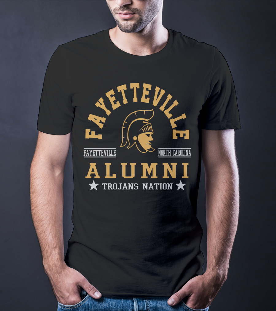 Fayetteville Alumni North Carolina Trojans Nation T-Shirt