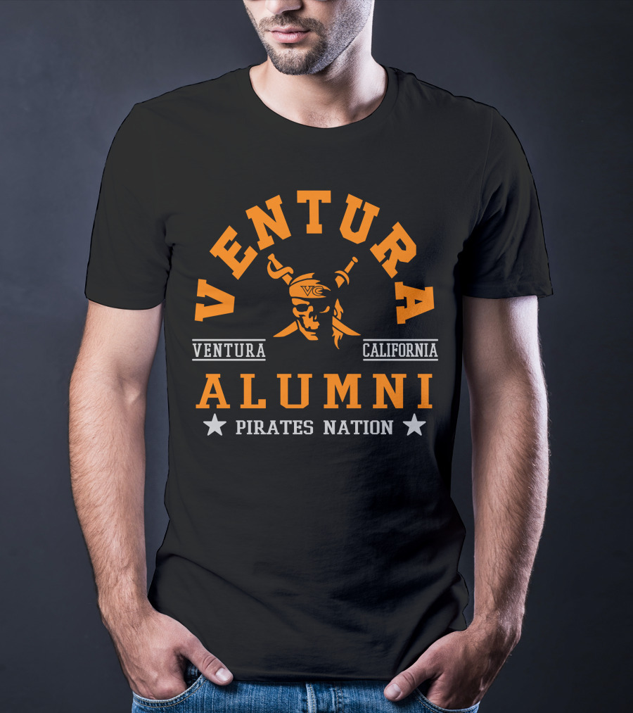 Ventura Alumni Pirates Nation California Ventura College T-Shirt