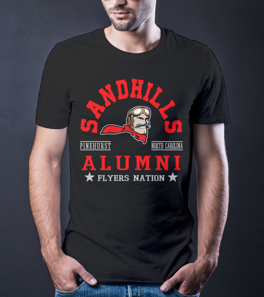 Sandhills Alumni Pinehurst North Carolina Flyers Nation T-Shirt