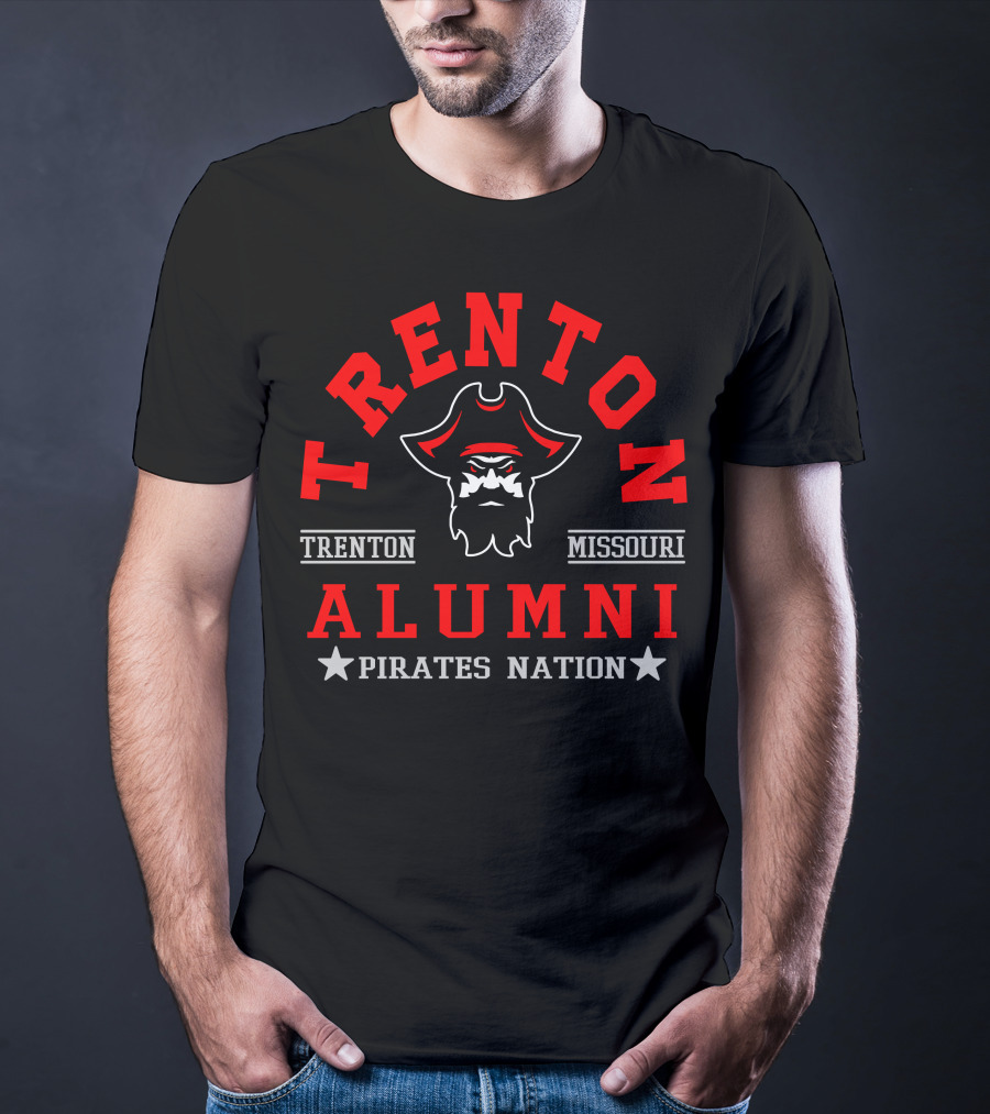 Trenton Missouri Alumni Pirates Nation T-Shirt