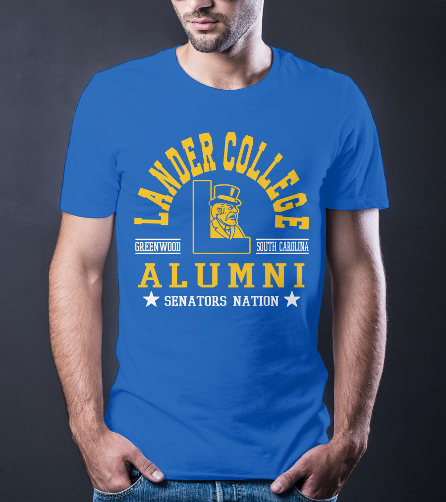 Lander College Alumni Senators Nation Greenwood South Carolina T-Shirt