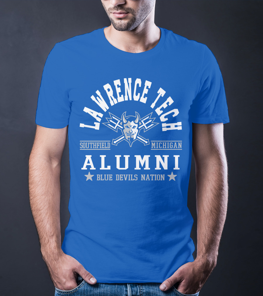 Lawrence Tech Southfield Michigan Alumni Blue Devils Nation T-Shirt