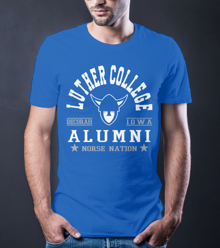 Luther College Alumni Norse Nation Decorah Iowa T-Shirt
