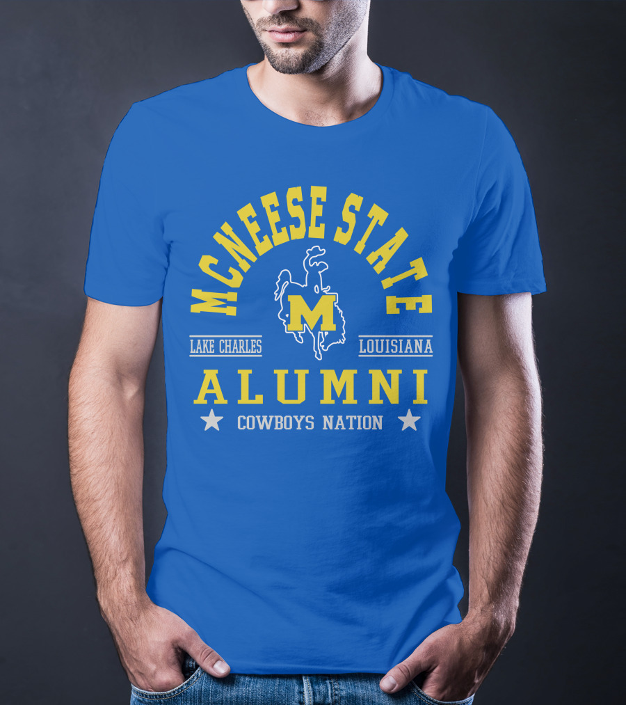 McNeese State University Alumni Cowboys Nation Lake Charles Louisiana T-Shirt