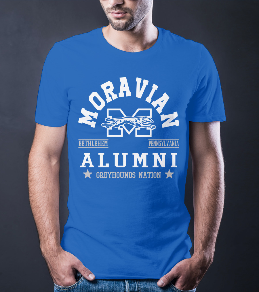 Moravian College Bethlehem Pennsylvania Alumni Greyhounds Nation T-Shirt