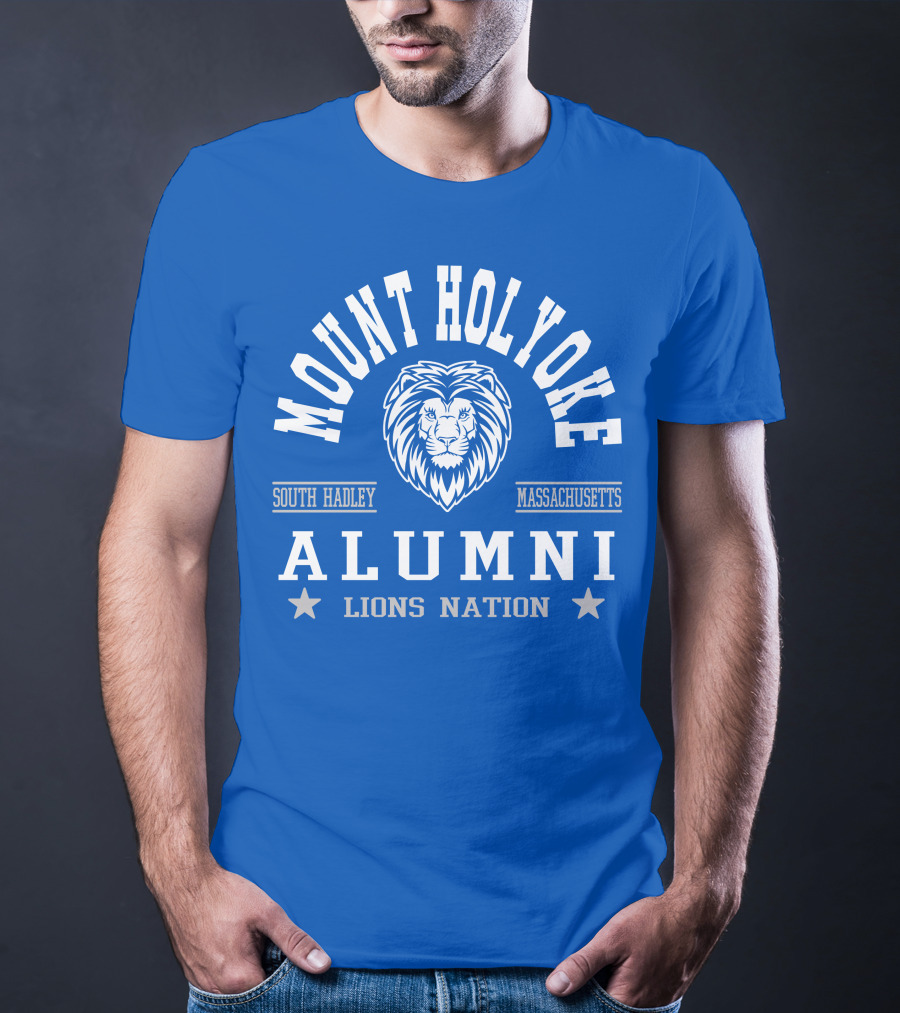 Mount Holyoke Alumni Lions Nation South Hadley Massachusetts T-Shirt