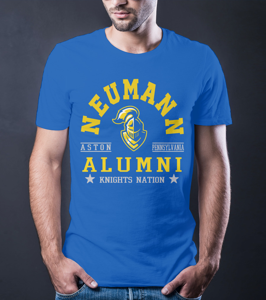 Neumann Alumni Knights Nation Aston Pennsylvania T-Shirt