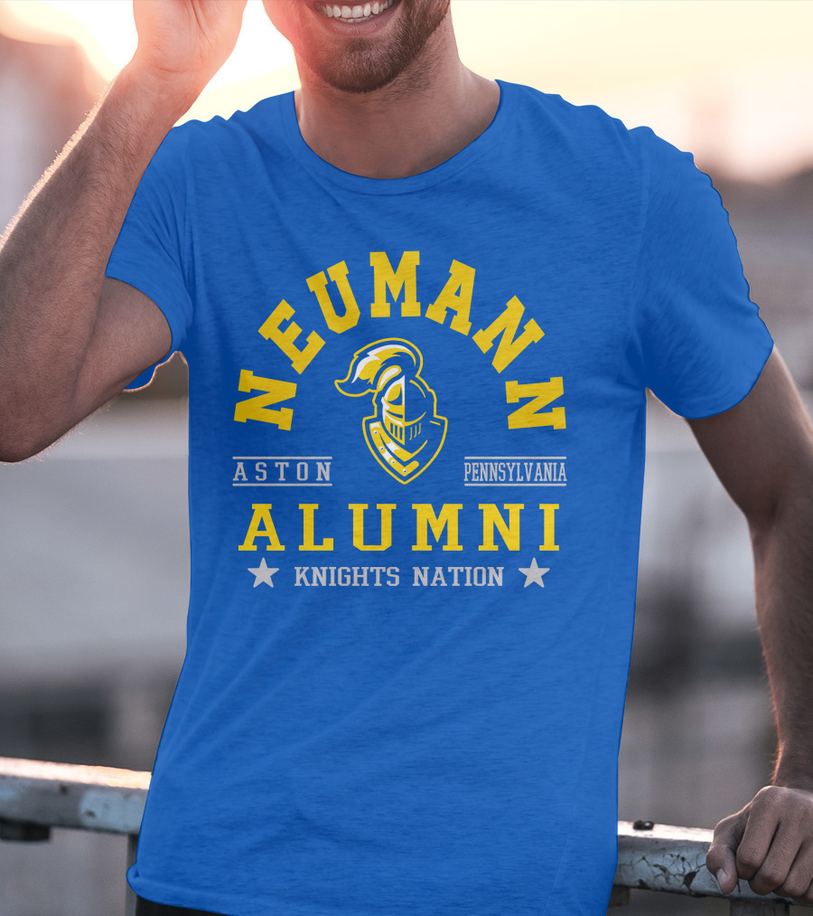 Neumann Alumni Knights Nation Aston Pennsylvania T-Shirt