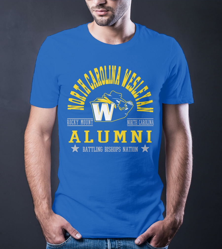 North Carolina Wesleyan Rocky Mount Alumni Battling Bishops Nation T-Shirt