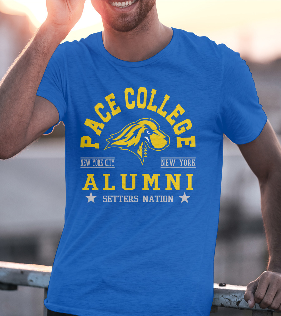 Pace College Alumni Setters Nation New York City T-Shirt
