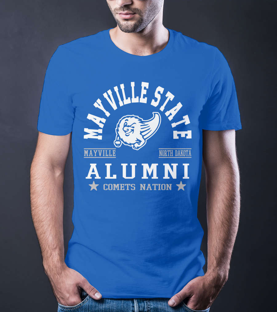 Mayville State Alumni Comets Nation North Dakota T-Shirt