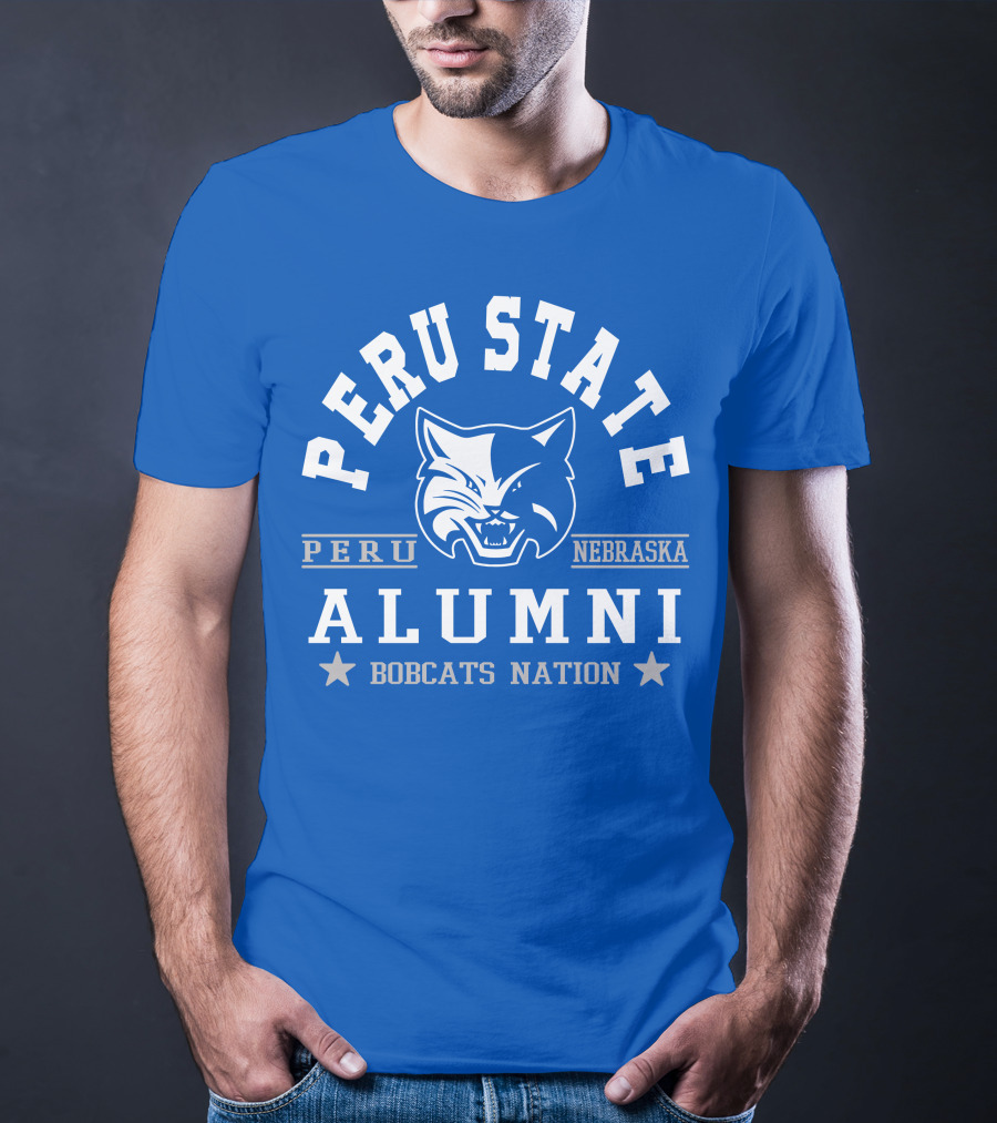 Peru State College Alumni Bobcats Nation Nebraska T-Shirt