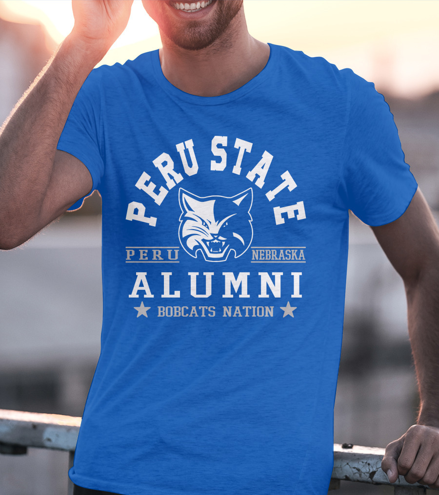 Peru State College Alumni Bobcats Nation Nebraska T-Shirt