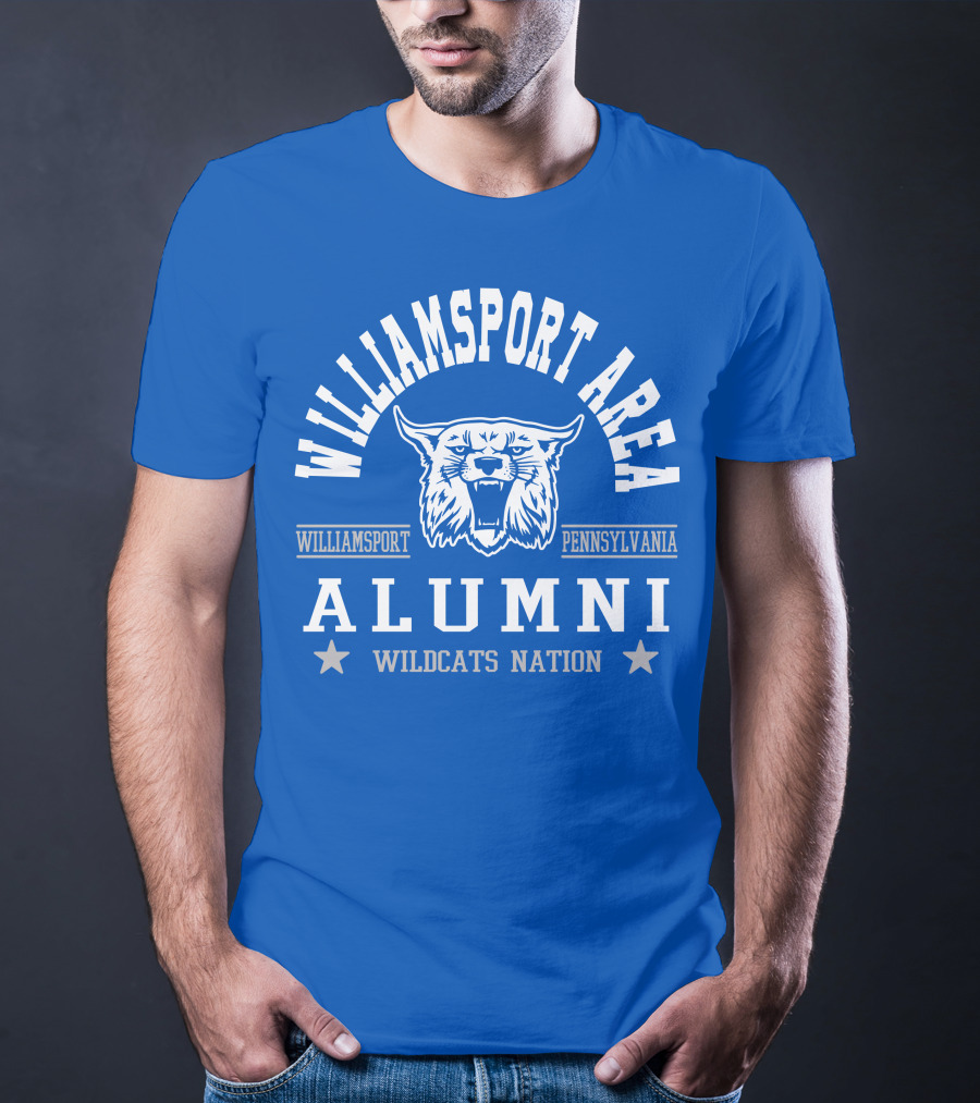 Williamsport Area Alumni Wildcats Nation Pennsylvania T-Shirt