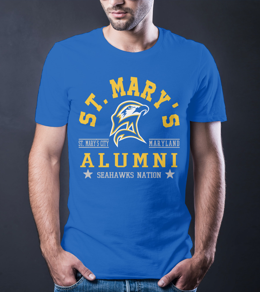 St. Mary's City Maryland Alumni Seahawks Nation T-Shirt