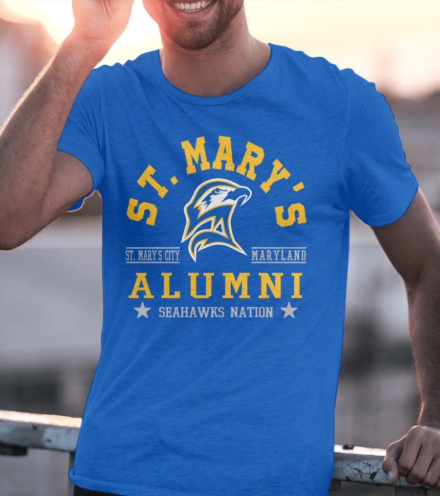 St. Mary's City Maryland Alumni Seahawks Nation T-Shirt