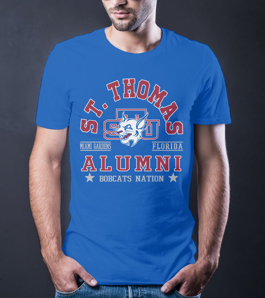 St. Thomas University Alumni Bobcats Nation Miami Gardens Florida T-Shirt