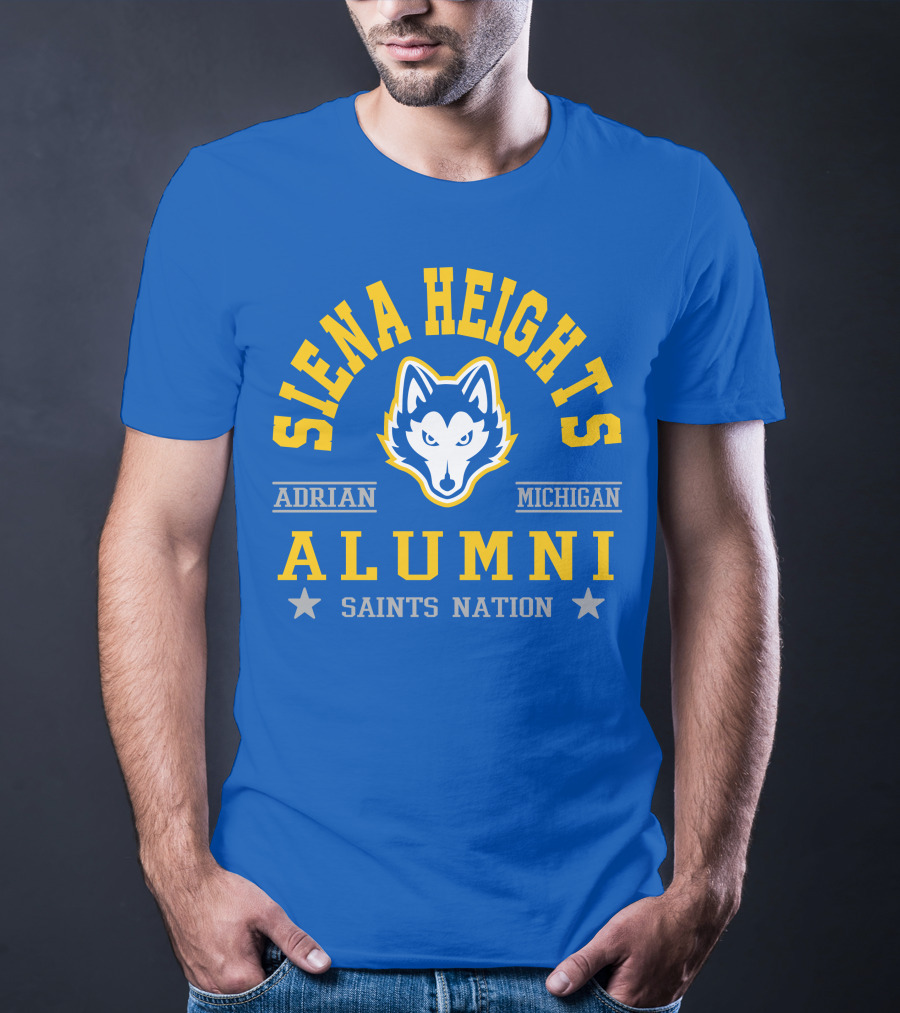 Siena Heights Alumni Adrian Michigan Saints Nation T-Shirt
