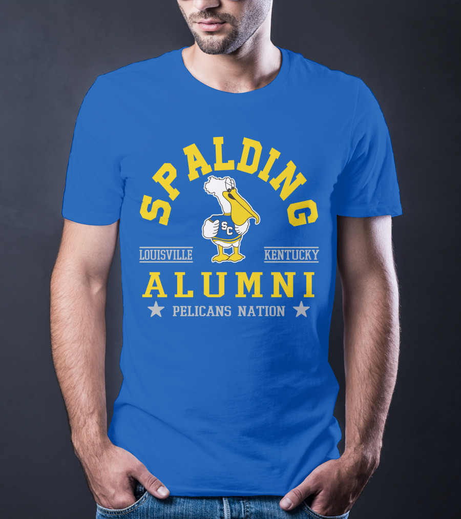 Spalding College Alumni Louisville Kentucky Pelicans Nation T-Shirt