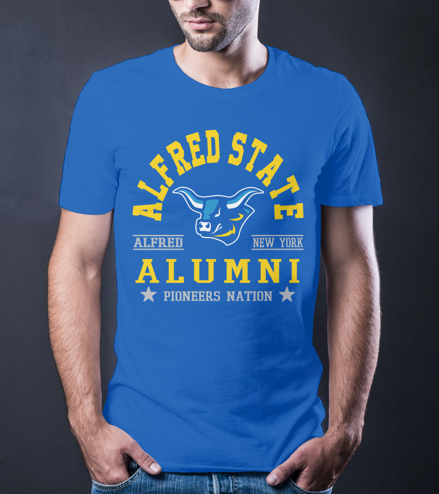 Alfred State Alumni Pioneers Nation New York T-Shirt