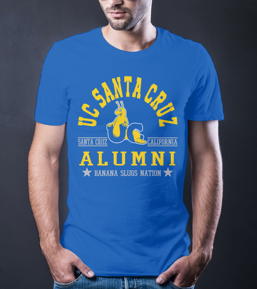 UC Santa Cruz Alumni Banana Slugs Nation Santa Cruz California T-Shirt
