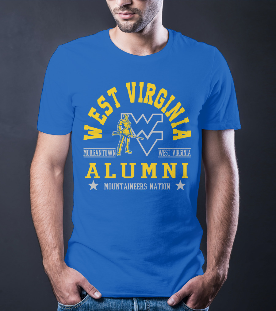 West Virginia Mountaineers Alumni Morgantown Nation T-Shirt
