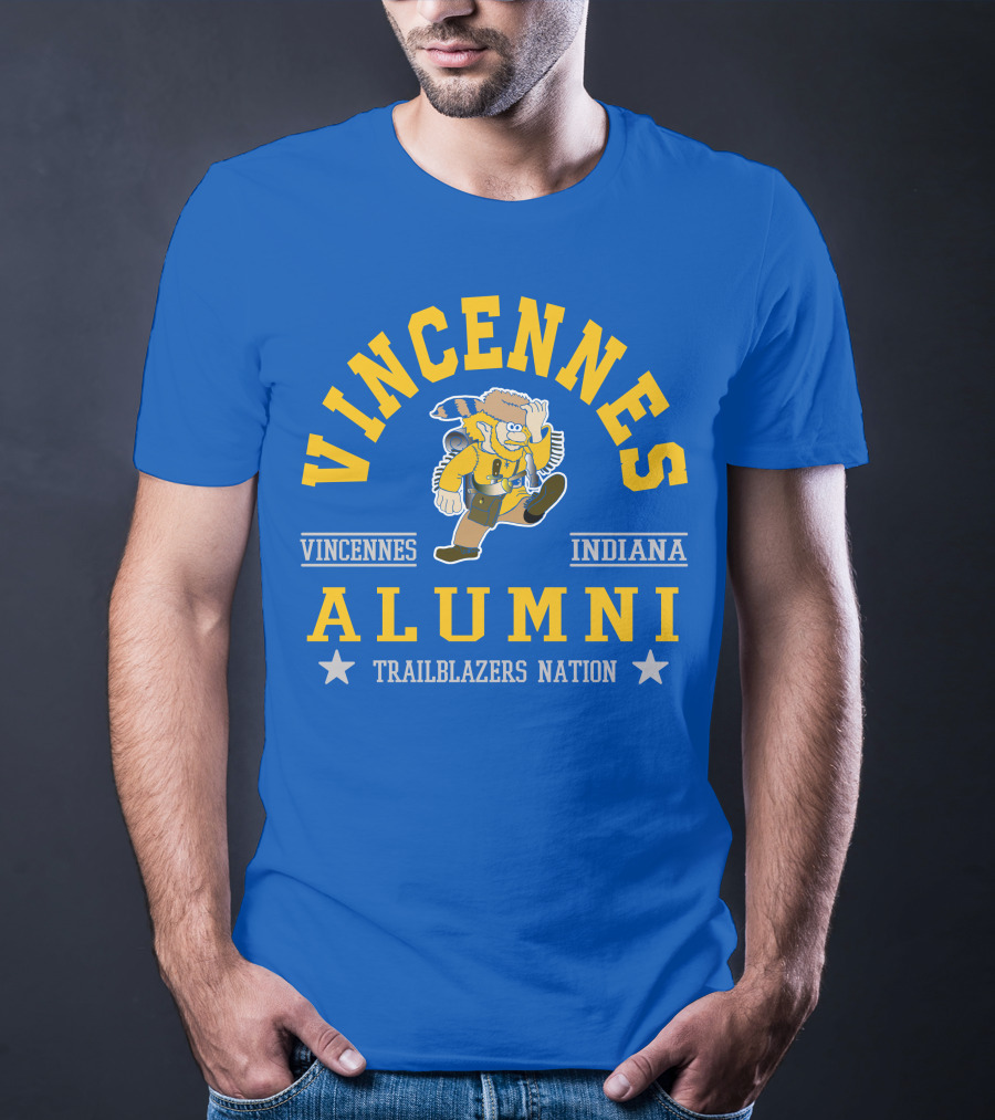 Vincennes Indiana Alumni Trailblazers Nation T-Shirt