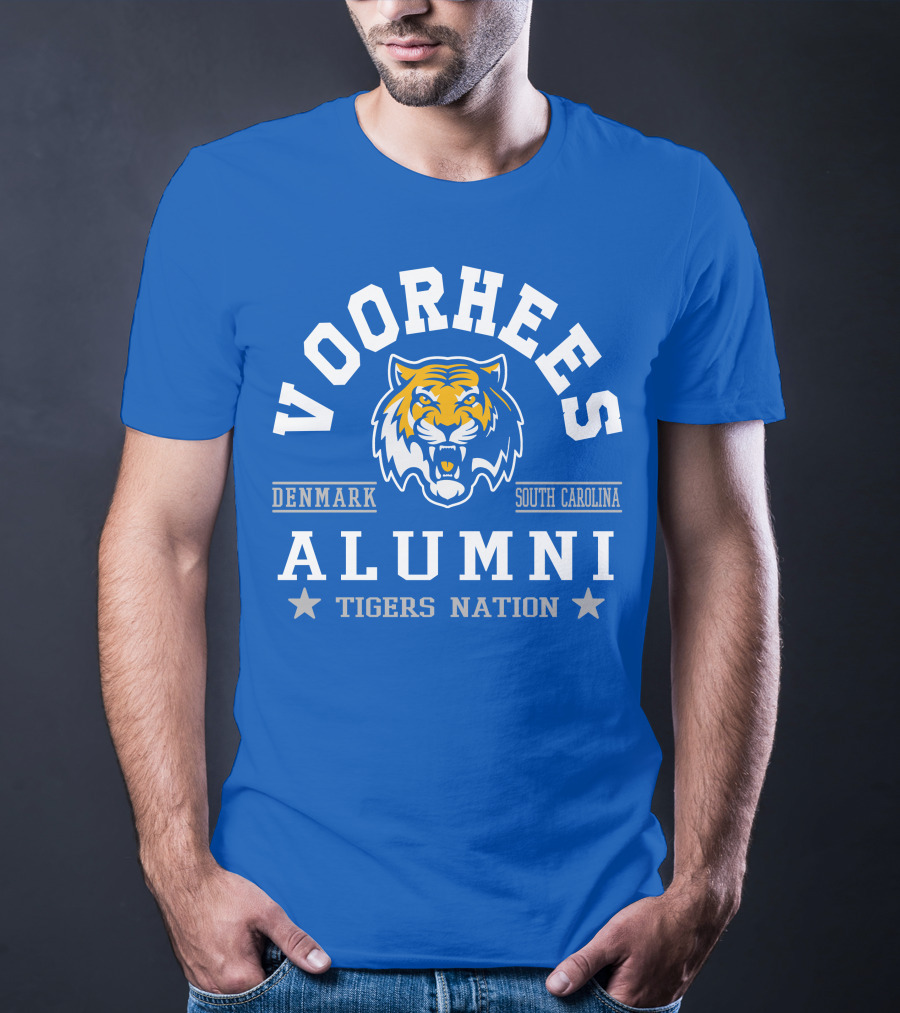 Voorhees College Denmark South Carolina Alumni Tigers Nation T-Shirt