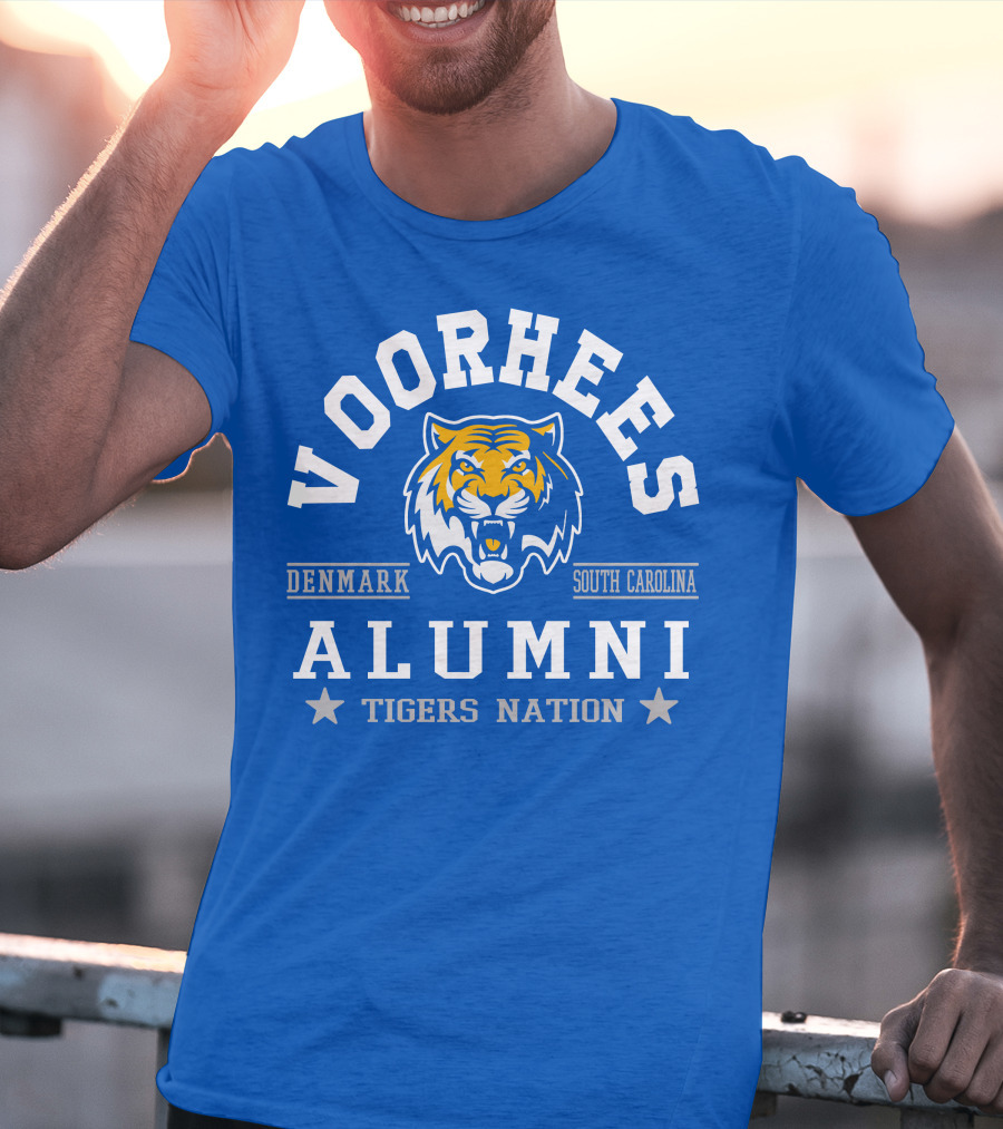 Voorhees College Denmark South Carolina Alumni Tigers Nation T-Shirt