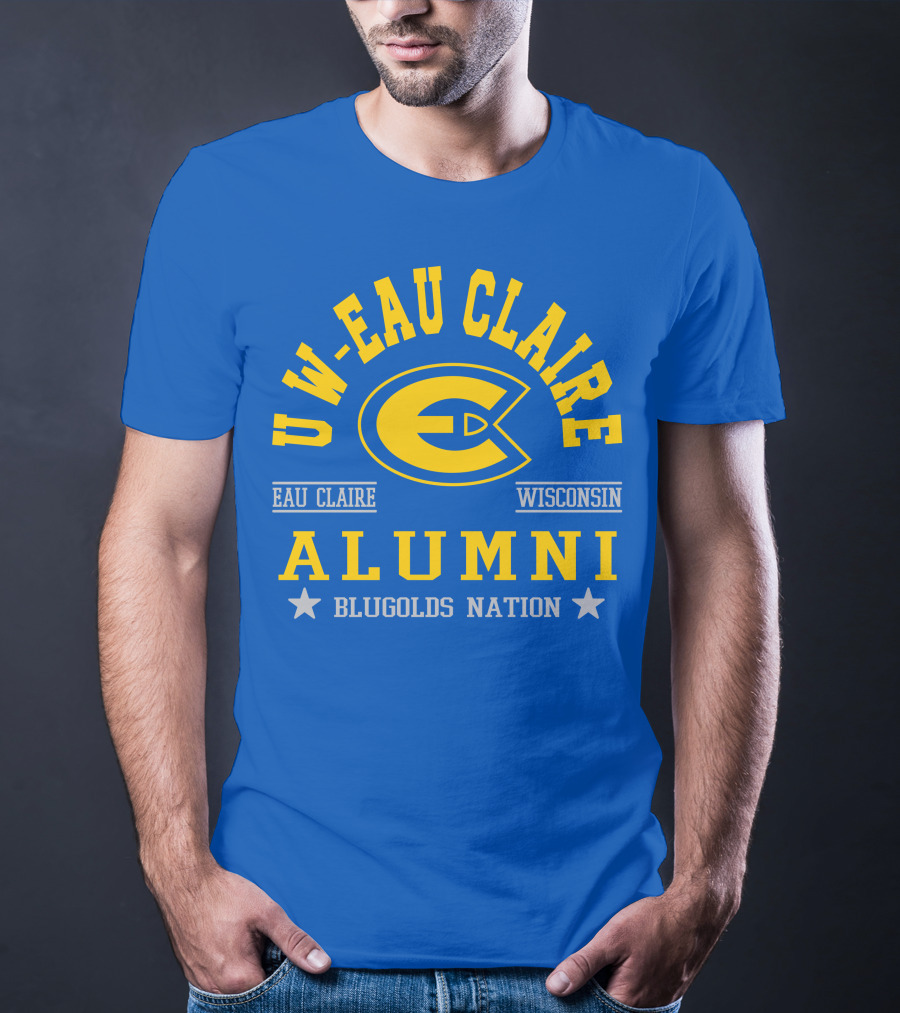 UW Eau Claire Alumni Blugolds Nation Eau Claire Wisconsin T-Shirt