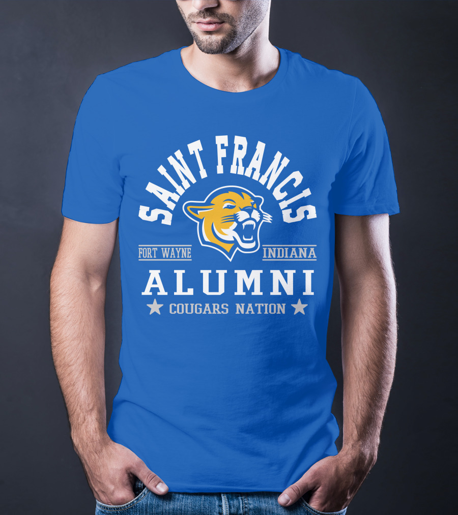 Saint Francis Fort Wayne Indiana Alumni Cougars Nation T-Shirt