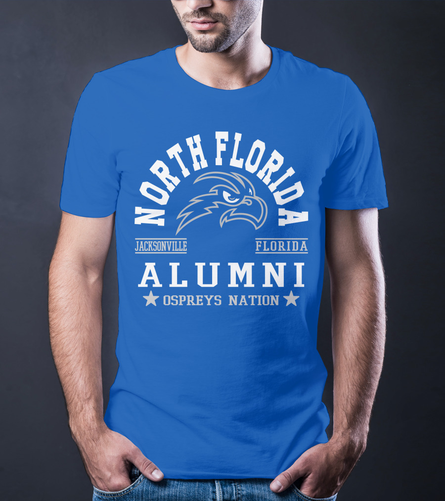 North Florida Alumni Ospreys Nation Jacksonville Florida T-Shirt