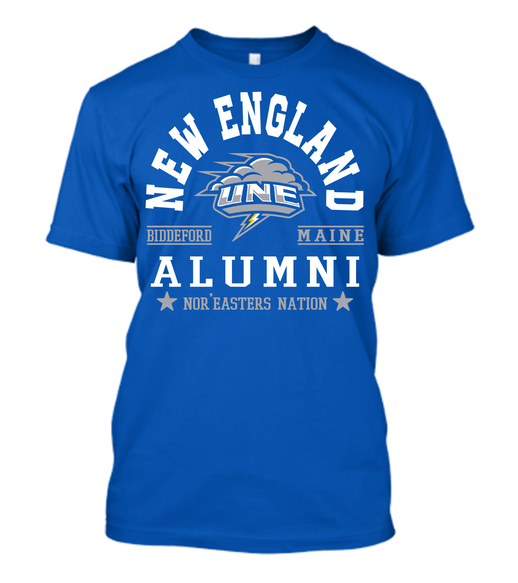 New England UNE Alumni Biddeford Maine Nor'easters Nation T-Shirt
