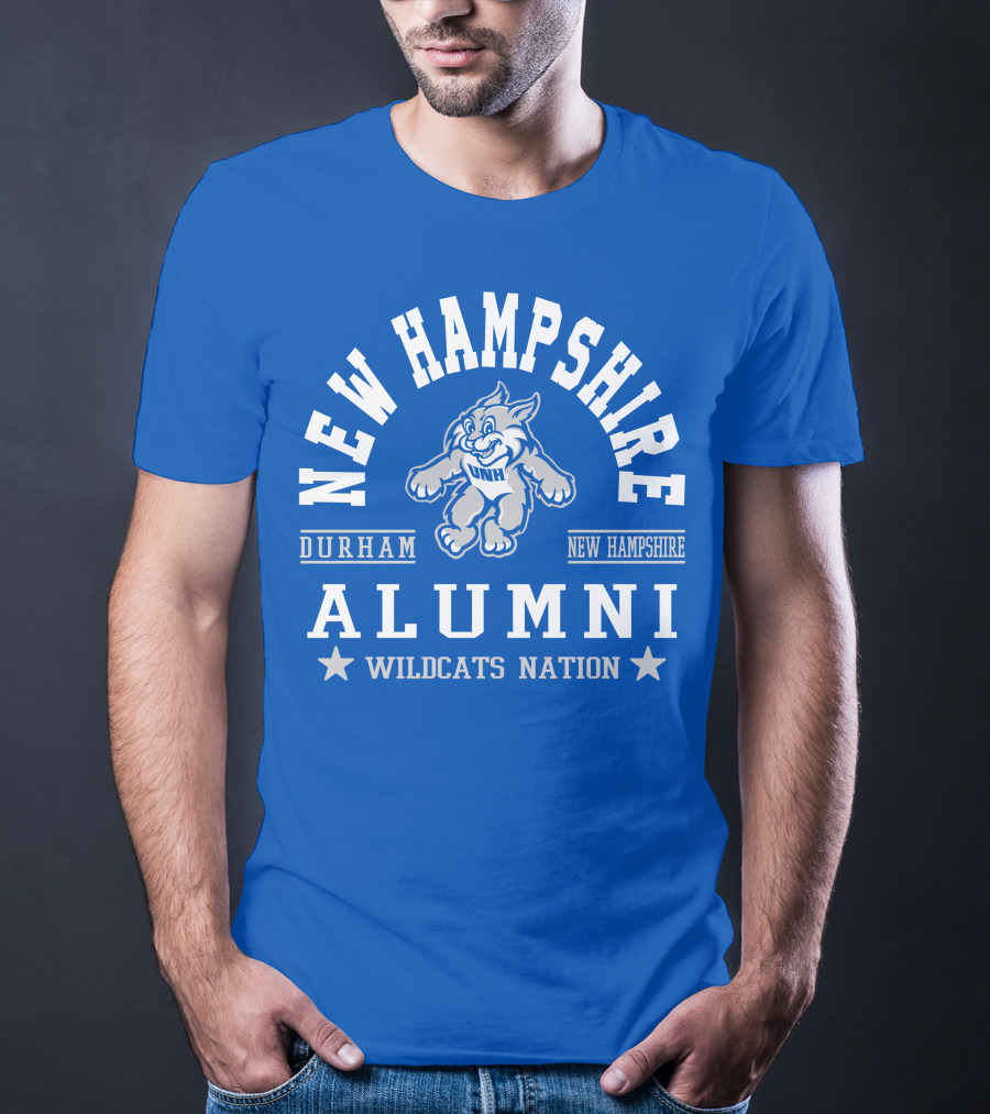 New Hampshire Durham Wildcats Nation Alumni T-Shirt