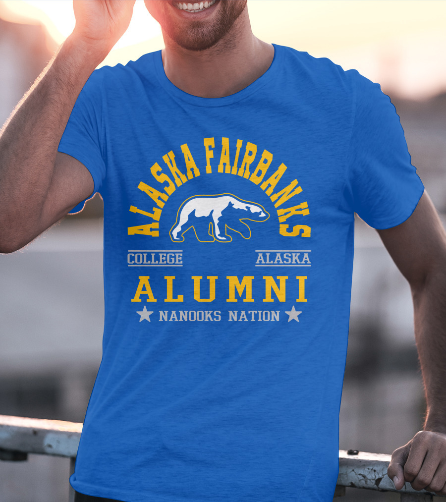 Alaska Fairbanks College Alaska Alumni Nanooks Nation T-Shirt