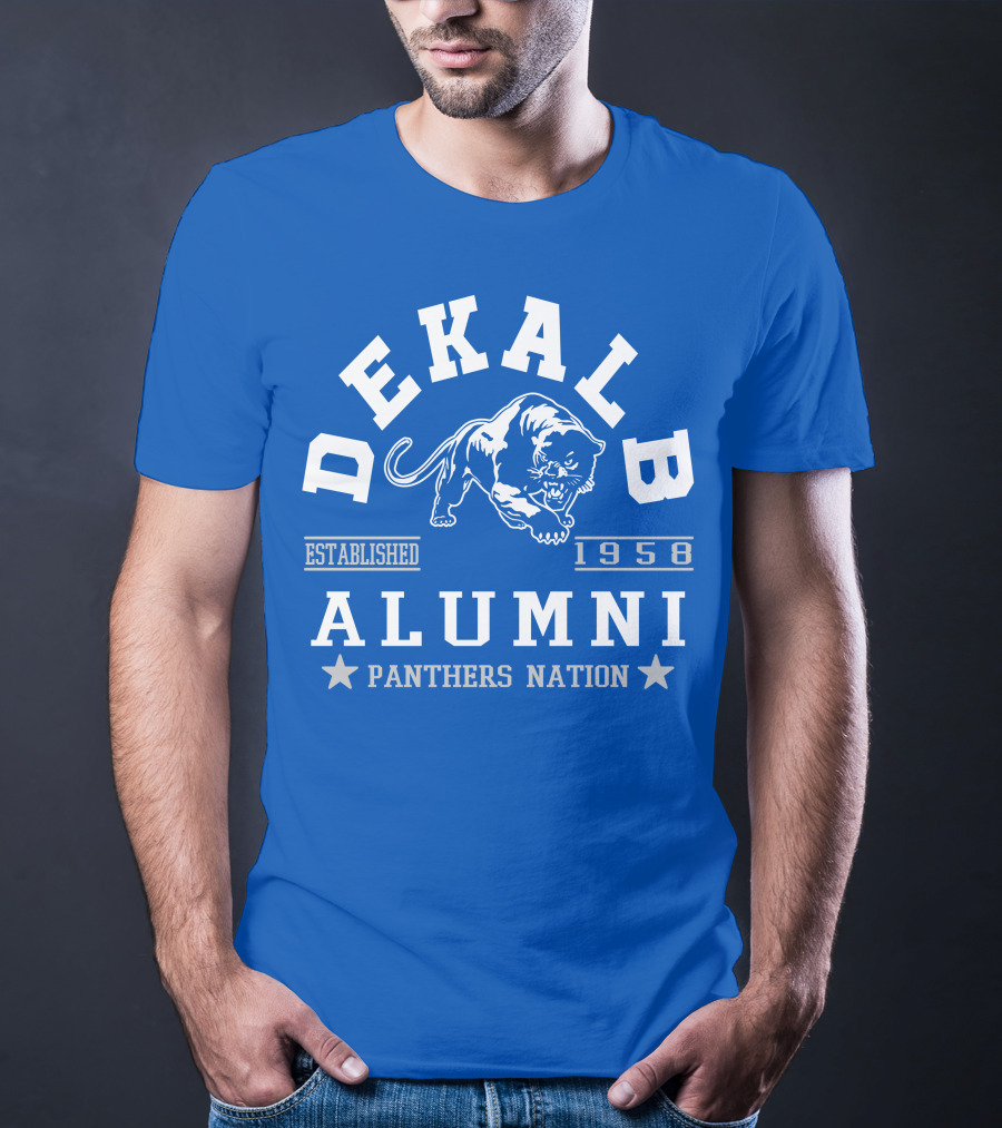 DeKalb Alumni Established 1958 Panthers Nation T-Shirt