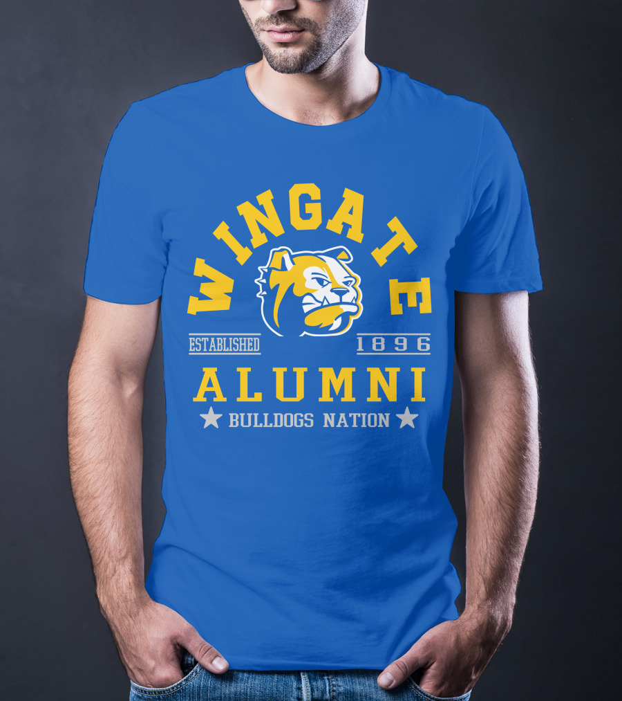 Wingate Established 1896 Alumni Bulldogs Nation T-Shirt