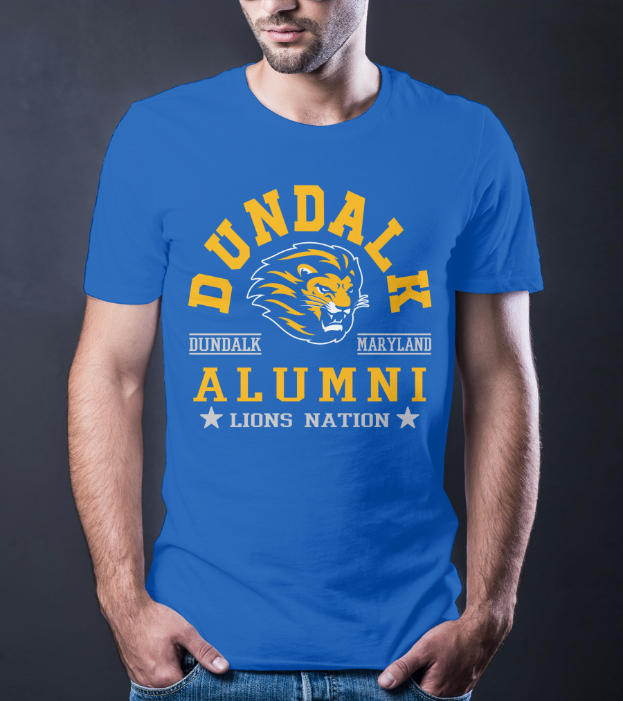Dundalk Maryland Alumni Lions Nation T-Shirt