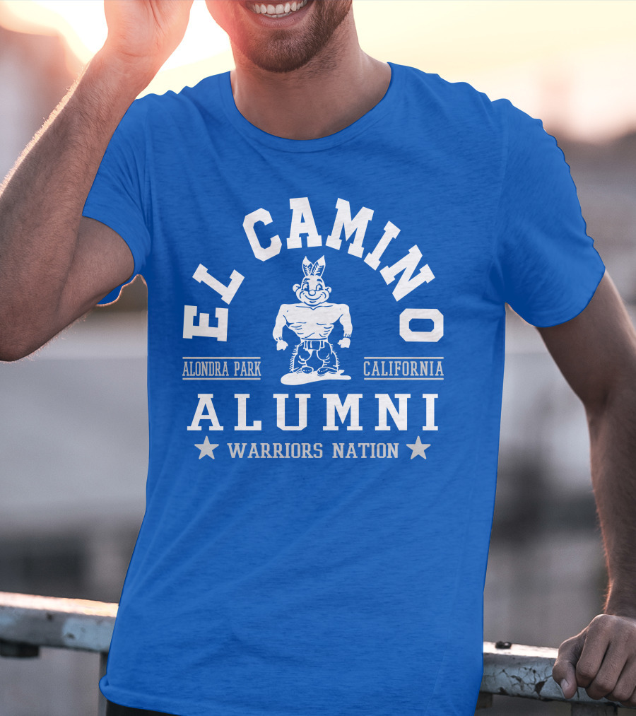 El Camino Alumni Warriors Nation Alondra Park California T-Shirt