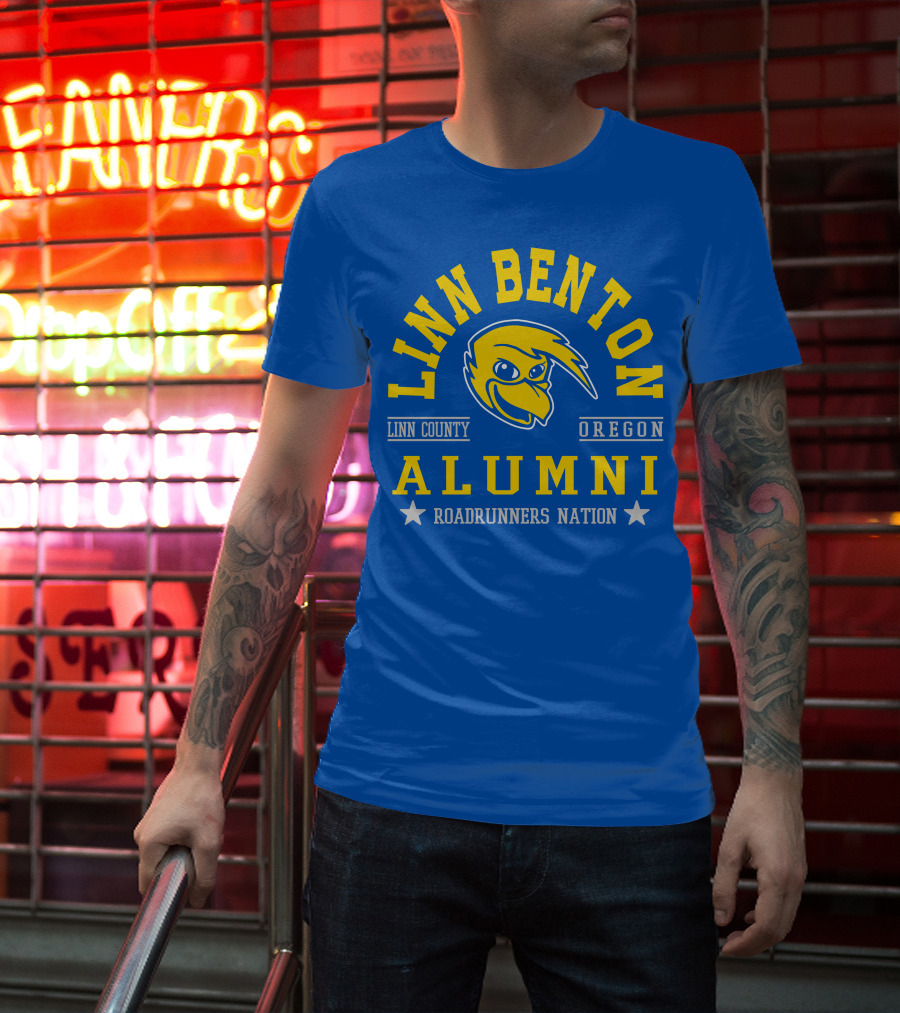 Linn Benton Roadrunners Alumni Oregon Linn County Nation T-Shirt