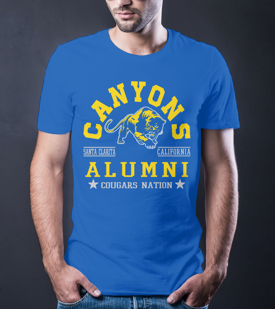 Canyons Alumni Santa Clarita California Cougars Nation T-Shirt