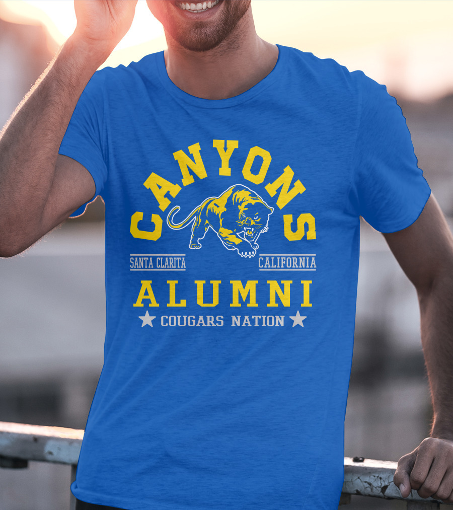 Canyons Alumni Santa Clarita California Cougars Nation T-Shirt