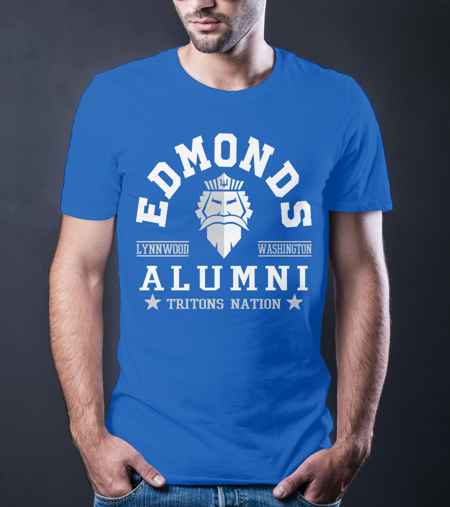 Edmonds Lynnwood Washington Alumni Tritons Nation T-Shirt