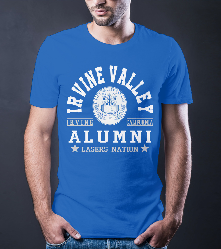 Irvine Valley College Alumni Lasers Nation Irvine California 1985 T-Shirt