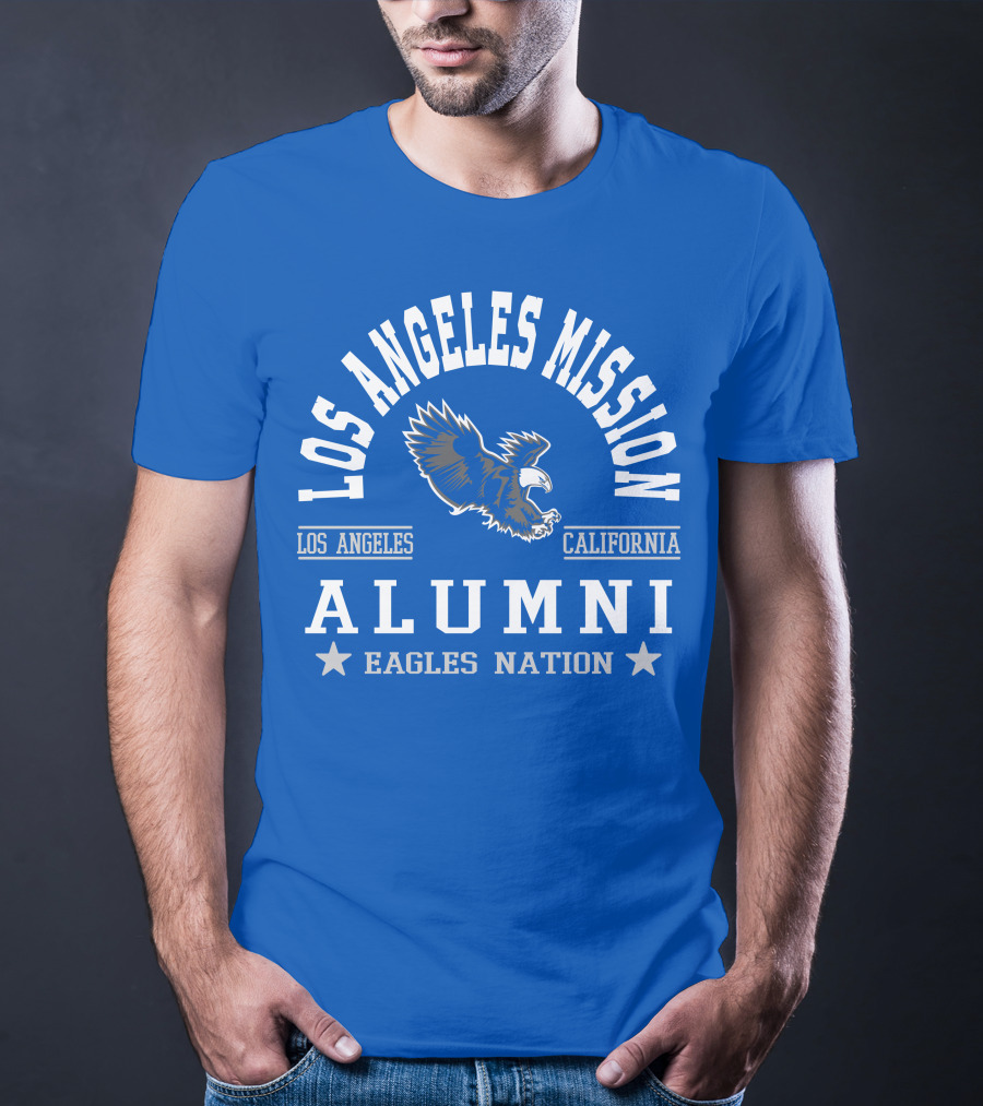 Los Angeles Mission California Alumni Eagles Nation T-Shirt