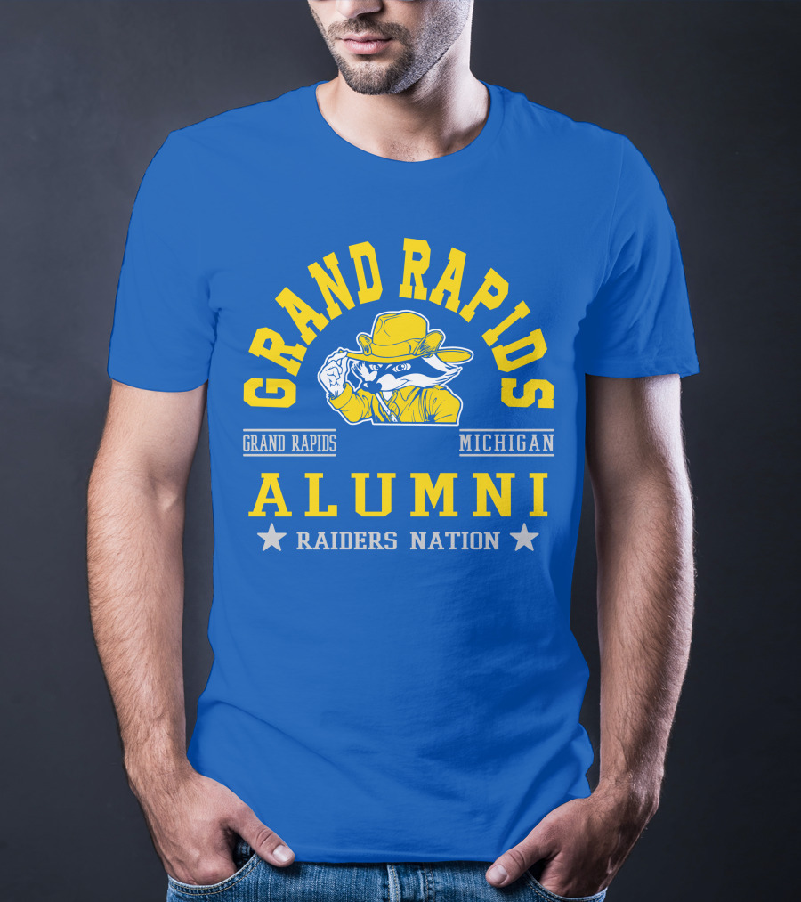 Grand Rapids Michigan Alumni Raiders Nation T-Shirt