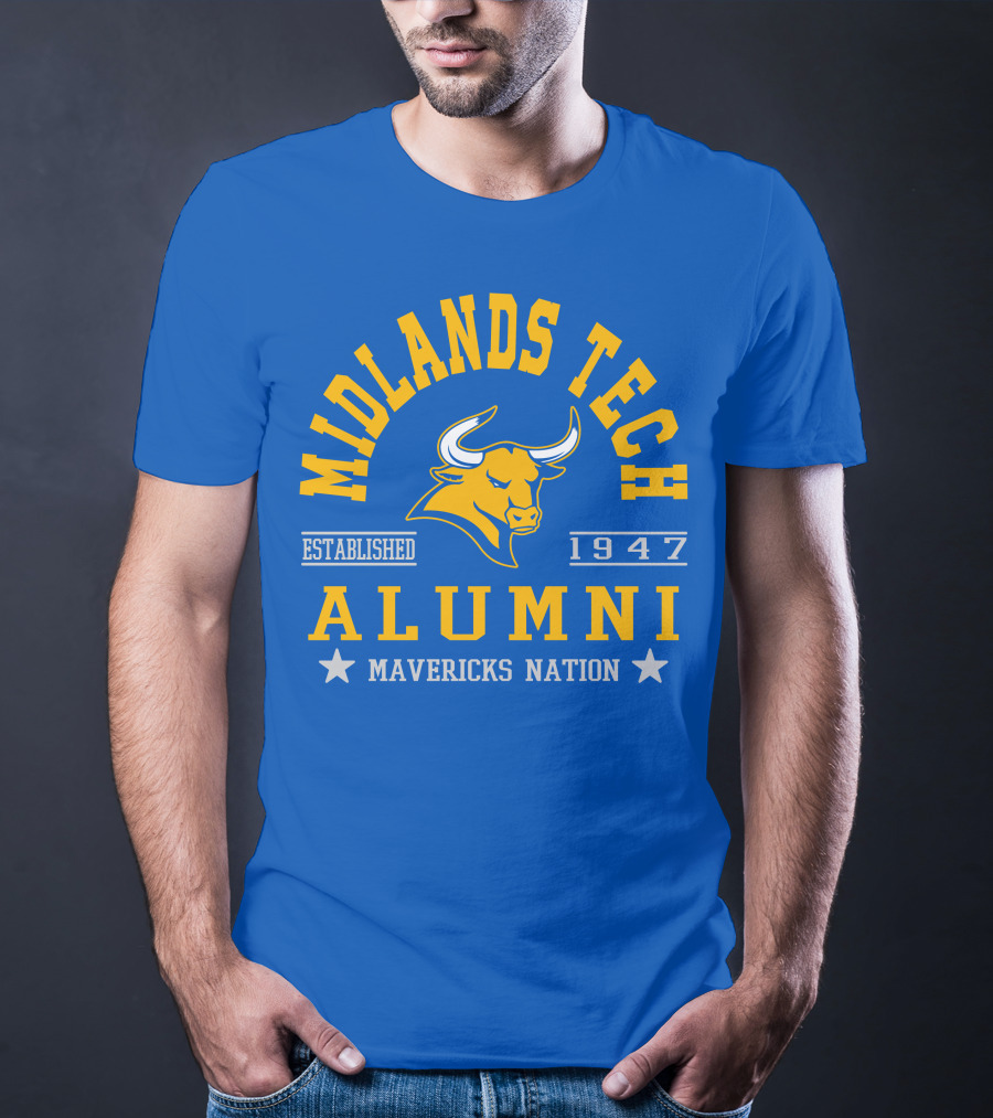 Midlands Tech Alumni Established 1947 Mavericks Nation T-Shirt