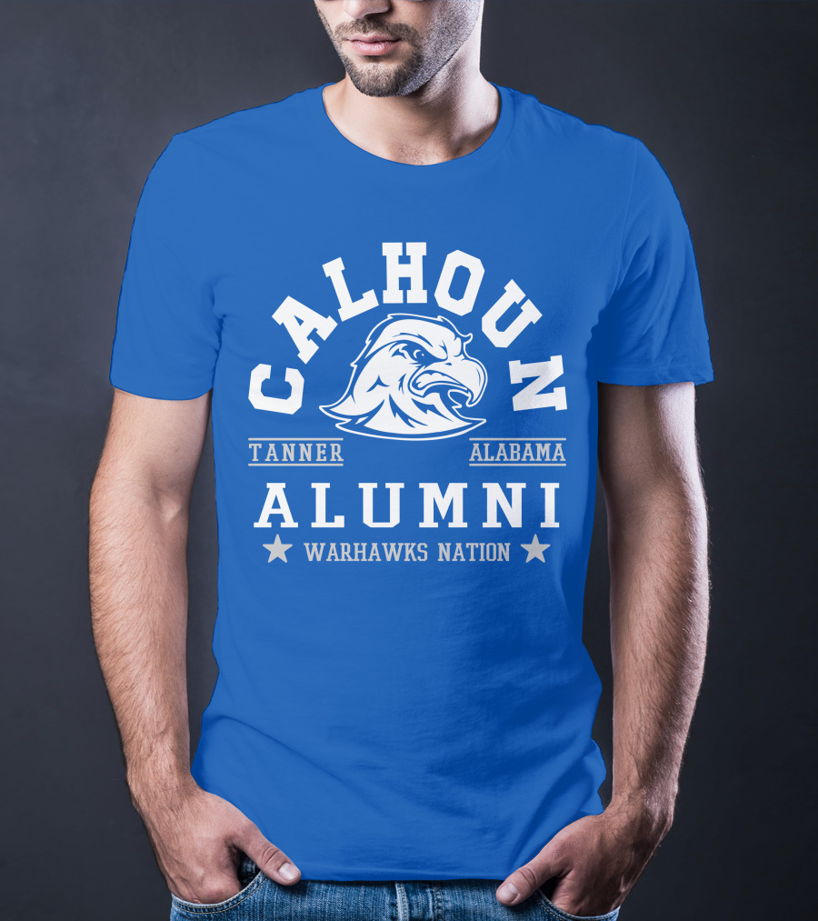 Calhoun Alumni Tanner Alabama Warhawks Nation T-Shirt