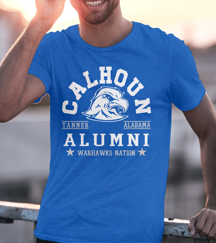 Calhoun Alumni Tanner Alabama Warhawks Nation T-Shirt